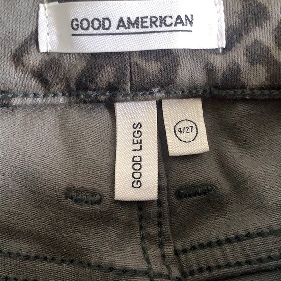 GOOD AMERICAN good legs leopard print jeans - Picture 5 of 5